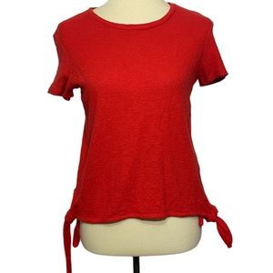 Madewell Texture & Thread Modern Side-Tie Top